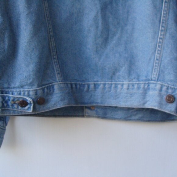 NWT Levis Original EX- Boyfriend Trucker Denim Jean Jacket Women’s Size L - Picture 15 of 16